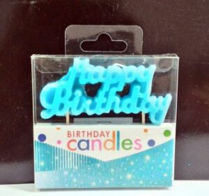 Lilin Huruf Tulisan Happy Birthday