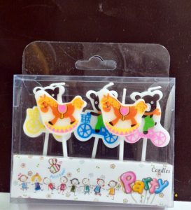 Lilin Motif Binatang Animal