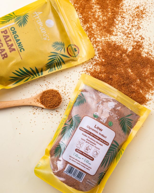 Organic Brown Palm Sugar Aromanis | TOKO ELMANNA