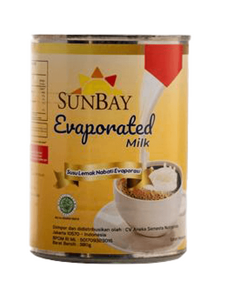 Sunbay Evaporated Milk Susu Evaporasi 380gram