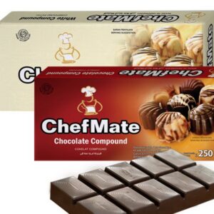 ChefMate Chocolate & White Compound 250 g