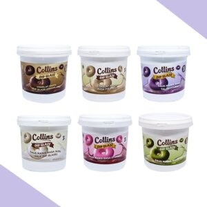 Collins Dip Glaze 1Kg Saus Cair Celupan Donat