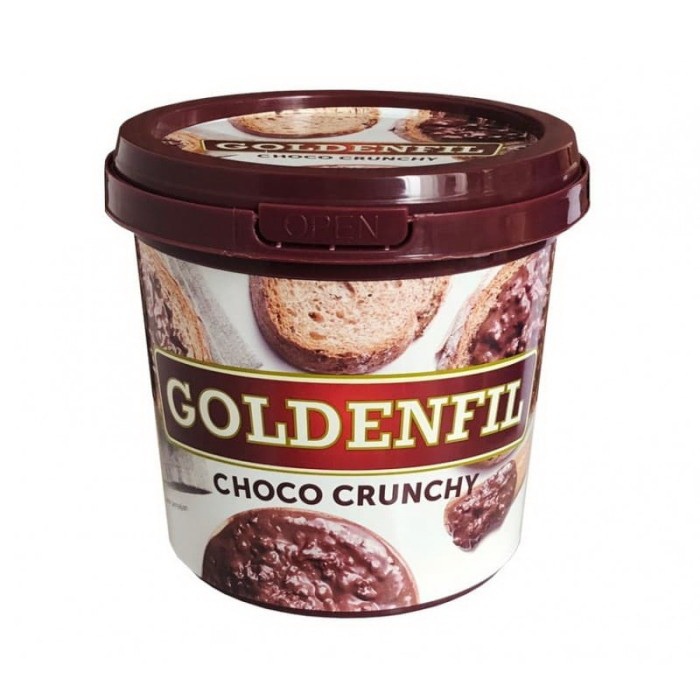 Goldenfil Choco Crunchy Selai Coklat 1Kg