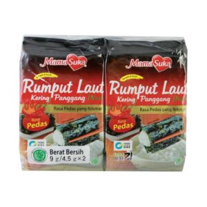 MamaSuka Panggang Pedas Spicy Rumput Laut [2 bungkus]
