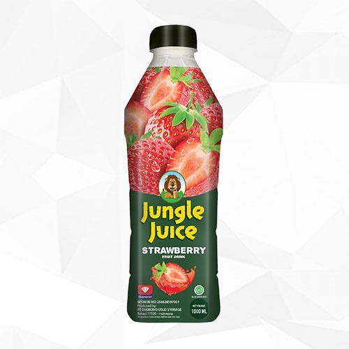 Jungle Juice Minuman Sari Buah Strawberry 1000ml