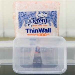 Murah! Thinwall 1000ml merk Victory isi 25pcs/pack 1liter merk Victory