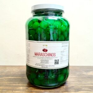 Green Cherry Hijau Tangkai Maraschinos