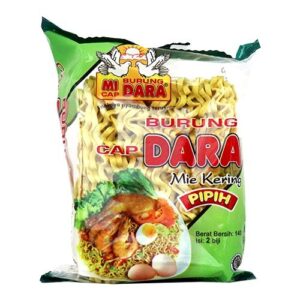 Mie Burung Dara Mie Kering Pipih 140 Gr