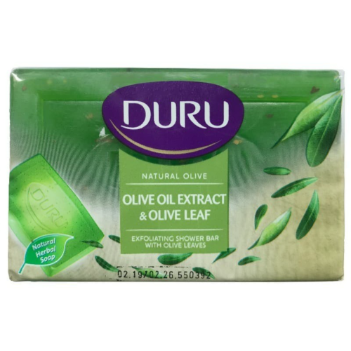 Sabun Mandi Duru Natural Olive with Olive Oil Extract & Olive Leaf 150g