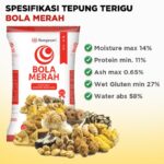 BOLA MERAH Tepung Terigu 1 kg Karton