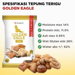 GOLDEN EAGLE Tepung Terigu 1 kg Karton
