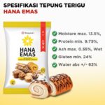 Tepung Terigu HANA EMAS 1 kg Karton