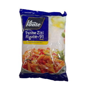 La Fonte Penne Ziti Rigate 91 450gr Pasta