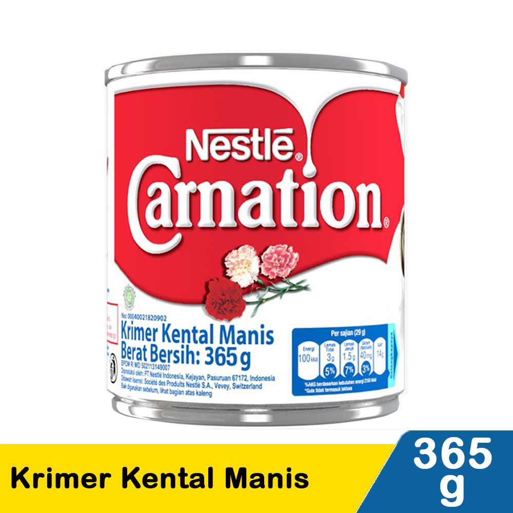 Carnation Susu Krimer Kental Manis Nestle