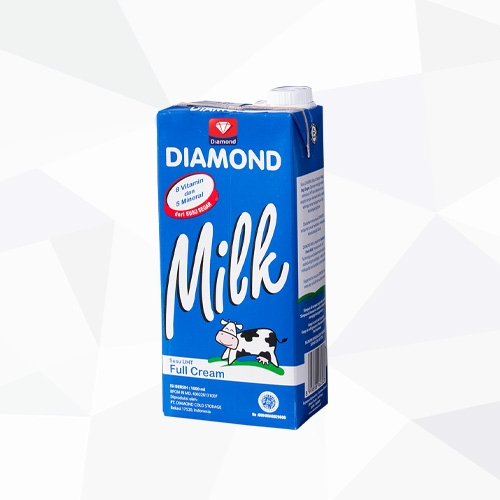 Diamond Susu Uht Full Cream 1000ml Toko Elmanna 8772