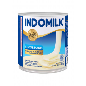 Susu Kental Manis Indomilk Putih Kaleng 370gr