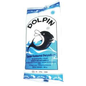 Garam Dapur Meja Rafinasi Dolphin 500gr