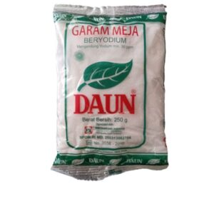 Garam Meja Dapur Yodium Daun 250gr