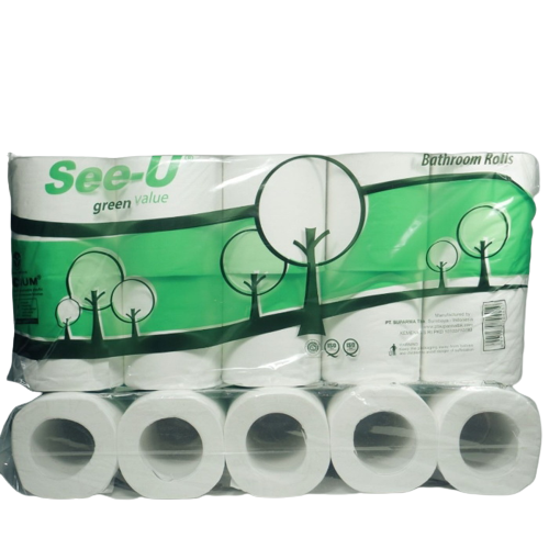 Tissue Roll Bathroom Kamar Mandi Toilet See U