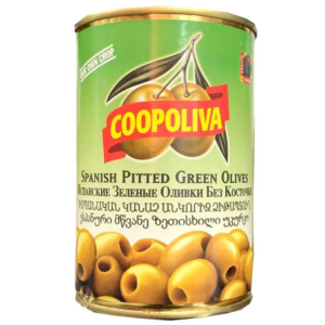 Coopoliva Spanish Pitted Green Olive 385gr