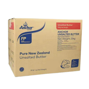 Butter Anchor Unsalted 25Kg Mentega