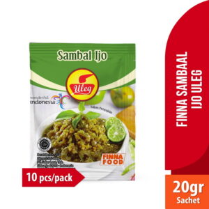Uleg Sambal Ijo Sachet 20gr Finna