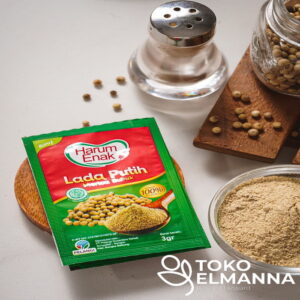 Merica Bubuk Lada Putih Asli Bangka 3gr