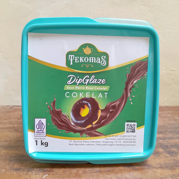 Dip Glaze Tekomas Cokelat Coklat 1Kg