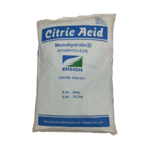 Citrun Citric Acid Monohydrate 25Kg