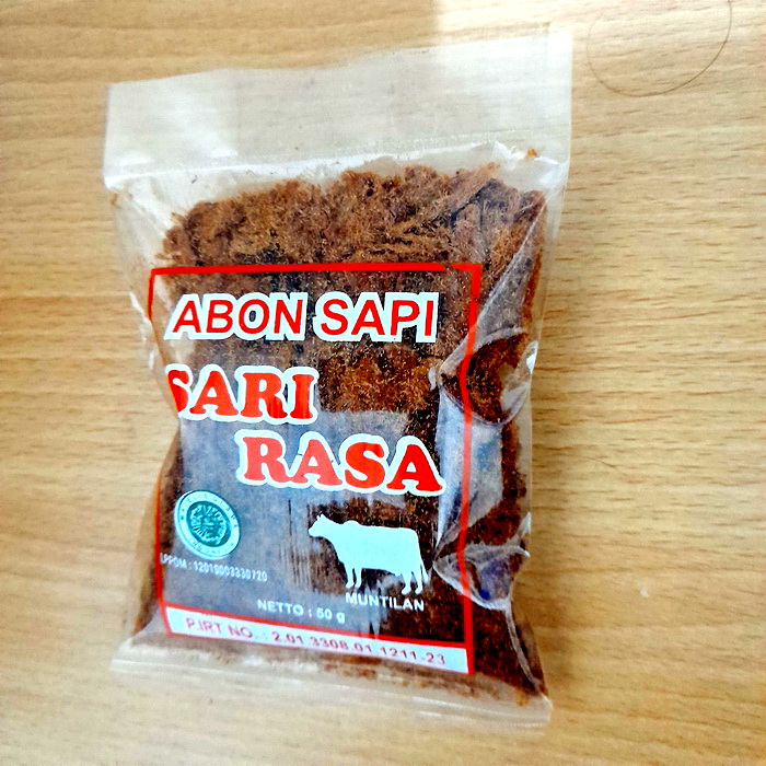 Abon Sapi Asli Sari Rasa 50gr
