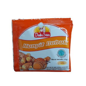 Bumbu Rempah Kunyit Bubuk Sachet 4Gr