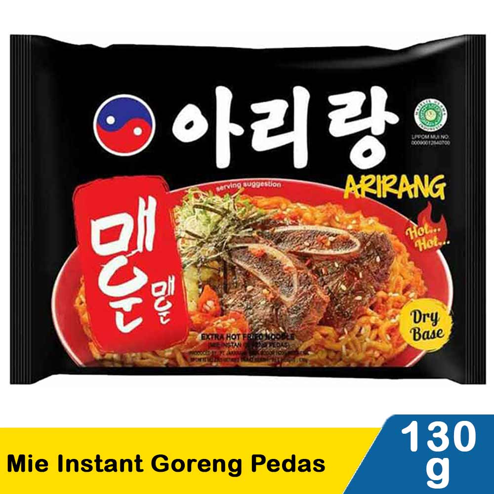 Arirang Mie Instant Goreng Pedas 130g