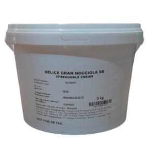 Spreadable Chocolate Hazelnut Cream Delice Gran Nocciola