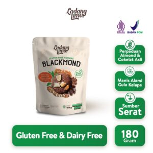 Blackmond Cookies 180gr Ladang Lima - Healthy Food Snack Cokelat
