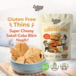 Cheesethins Cookies Ladang Lima 80g - Healthy Food Snack Gluten Free