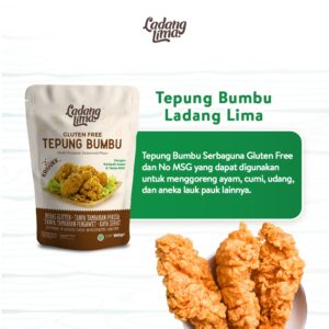 Tepung Bumbu Serbaguna 150g - Ladang Lima Gluten Free Flour Bebas MSG