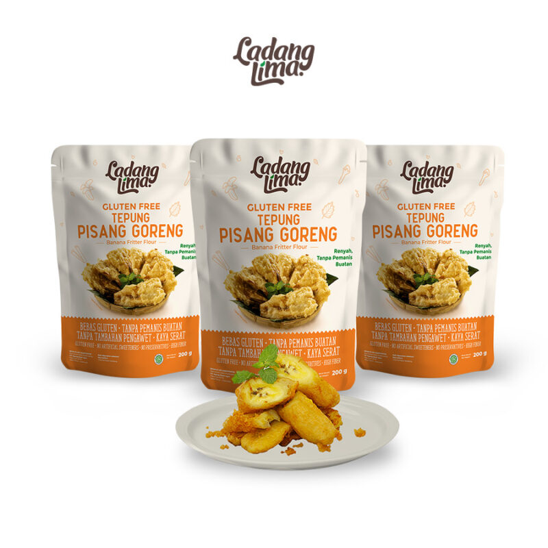 Tepung Pisang Goreng Ladang Lima 200g