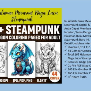 Mewarnai Gambar Naga Anak Digital