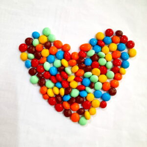 Rainbow Chocolate Chips Warna