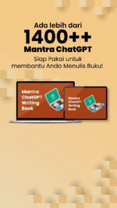 Mantra ChatGPT Penulisan Buku