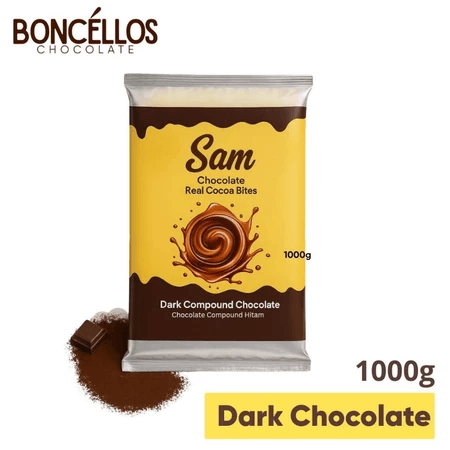 Dark Chocolate Compound Boncellos Sam Chocolate