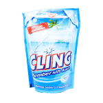 Pembersih Kaca Refill Biru Cling 400ml