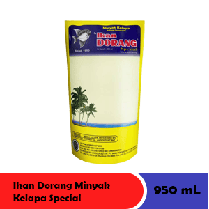 Minyak Kelapa Ikan Dorang Spesial 950ml