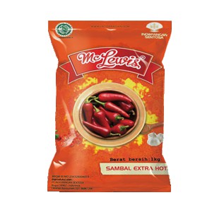 Mc Lewis Extra Hot Chili Sauce 1Kg