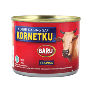 Kornetku Corned Beef Sapi Pronas Kaleng 200g