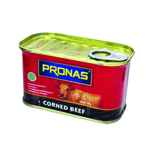 Pronas Corned Beef Kaleng 198g