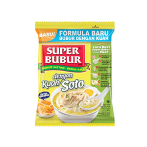 Super Bubur Instant Bergizi Kuah Soto 46g
