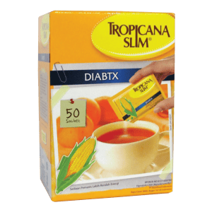 Tropicana Slim Sweetener Diabetic Low Calorie Box 50x1,8g