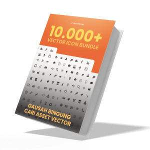 10.000+ Vector Icons Bundle Desain Profesional