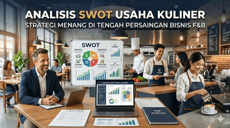 Analisis SWOT Usaha Kuliner : Cara Bikin, Contoh Lengkap